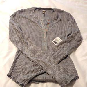 Free People One of the Girls Henley